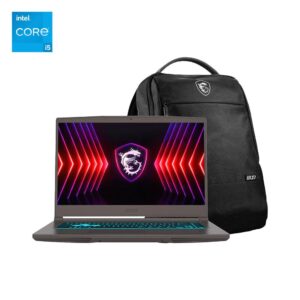 MSI THIN 15 B13VE-3015PE, Intel Core i7-13620H, 16GB DDR4, 512GB SSD, RTX 4050, 15.6" FHD, Windows 11 / Incluye mochila MSI