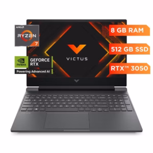 HP VICTUS 15-FB3018LA, Ryzen 7 7445HS, 8GB DDR5, 512GB SSD, RTX 3050, 15.6" FHD, Windows 11