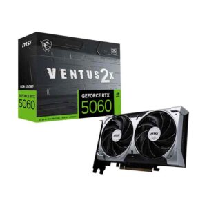 TARJETA DE VIDEO MSI NVIDIA GEFORCE RTX™ 5060 8GB VENTUS 2X OC GDDR7 DUAL