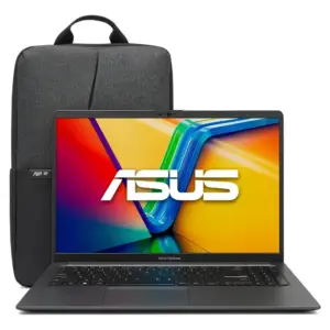 LAPTOP ASUS VIVOBOOK GO E1504FA AMD Ryzen 5, 8GB RAM, 512GB SSD, Pantalla 15.6" FHD TN, Teclado Latinoamericano, Incluye mochila ASUS
