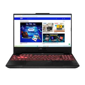 LAPTOP ASUS TUF GAMING FA506NFR-HN014 RYZEN 7 7435HS SSD 512GB, RAM 16GB, TARJETA DE VIDEO NVIDIA RTX 2050 4GB 15.6" FHD, FREEDOS