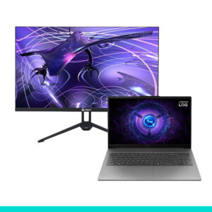 LAPTOP LENOVO LOQ Ci5-12450HX, 12GB DDR5, SSD 512GB, RTX 3050, 15.6″ FHD + MONITOR GAMER TE-2417S, 23.8″ IPS, FHD, 144Hz, 1ms, FreeSync TEROS
