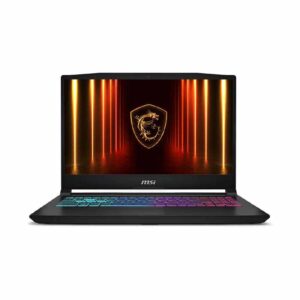 LAPTOP MSI KATANA 15 B14WEK-001US (9S7-1587C1-679), INTEL CORE I7-14650HX, SSD 512GB, RAM 16GB DDR5, TARJETA GRAFICA RTX 5050 8GB, 15.6" FHD IPS 144 HZ, TECLADO: INGLES (AMERICANO), BLACK, WINDOWS 11 HOME
