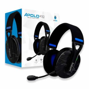 APOLO 400 TRIPLE CONEXIÓN (BLUETOOTH , 2.4G , USB-C), SONIDO ENVOLVENTE, MICRÓFONO DESMONTABLE Y 20H DE BATERÍA