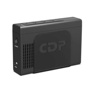 UPS Interactivo Portátil CDP Li504i 500VA / 250W, 4 Tomas, Compacto, Protección para PC y Router