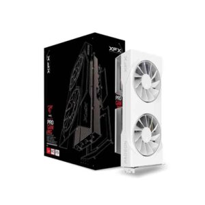 TARJETA DE VIDEO XFX SWIFT AMD RADEON RX 9060 XT 8GB OC WHITE GAMING EDITION GDDR6 DUAL