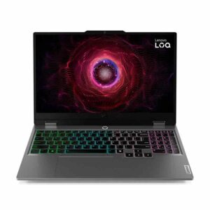 LAPTOP LENOVO LOQ 15ARP9 (83JC00MNLM), AMD RYZEN 7-7435HS, SSD 1TB, RAM 16GB DDR5, RTX 4060 8GB, 15.6" FHD IPS 144 HZ, TECLADO: LATINOAMERICANO, MICA SILVER, FREE DOS