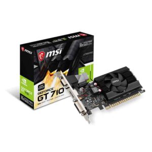 TARJETA DE VIDEO MSI NVIDIA GEFORCE GT 710 LP 2GB DDR3