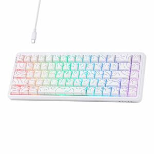 TECLADO AJAZZ AK680 V2 BLANCO