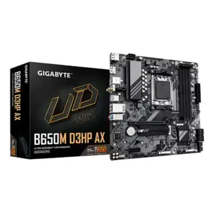 PLACA MADRE GIGABYTE B650M D3HP AX, WIFI, DDR5, AM5, AMD