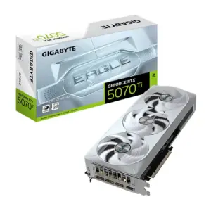 TARJETA DE VIDEO GIGABYTE RTX 5070 Ti EAGLE OC 16GB GDDR7 ICE SFF