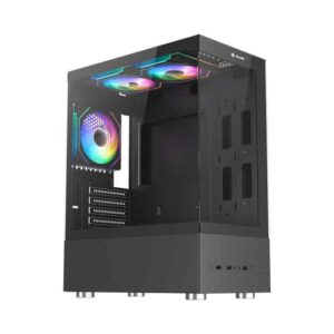 CASE GAMER CON FUENTE HALION BUFFALO CR41 C/FUENTE 500WTTS BLACK