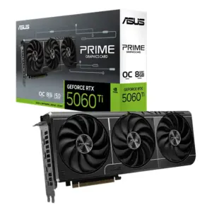 TARJETA DE VIDEO RTX 5060 TI ASUS PRIME 8GB X3 FAN