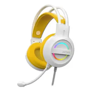 AUDIFONO ANTRYX IRIS-W YELLOW , 7.1 VIRTUAL SURROUND