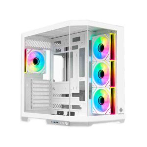 CASE ANTRYX FX 800 WHITE, INFINITY ARGB X4 FAN USB TIPO C