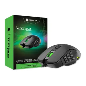 MOUSE GAMING ANTRYX CHROME STORM XCALIBUR 1640DPI