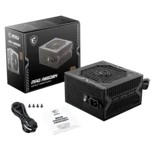 FUENTE DE PODER MSI MAG A650BN 650W 80 PLUS BRONZE