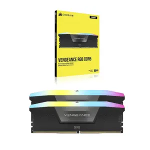 MEMORIA RAM DDR5 64GB (2 X 32GB) 6000MHZ CORSAIR VENGEANCE RGB