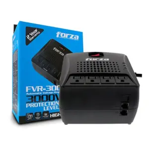 ESTABILIZADOOR FORZA FVR-3002, 3000VA/1500