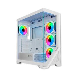CASE ANTRYX FX 650 WHITE (ACFX650W) | 4 FAN ARGB/REVERSE BLADE