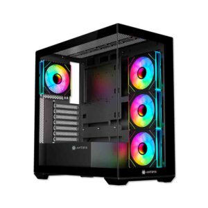 CASE ANTRYX FX 750 BLACK, ARGB X4, USB TIPO C
