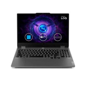 LAPTOP LENOVO LOQ 15IAX9 INTEL CORE I5 12450HX, 512GB, RAM 8GB, TARJETA GRAFICA NVIDIA RTX 3050 6GB, 15.6" FHD, FREEDOS