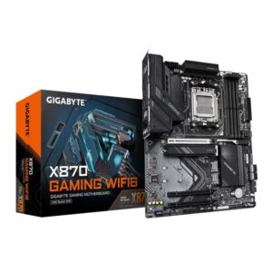 Placa Madre GIGABYTE X870 GAMING WIFI6, Chipset AMD X870, Socket AMD AM5, ATX Motherboard (51DL001)