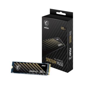 DISCO SOLIDO M.2 2280 SSD MSI SPATIUM M450 500GB PCIe 4.0