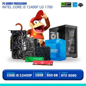 PC GAMER PROCESADOR INTEL CORE i5 12400F LG 1700