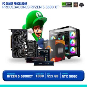 PC GAMER PROCESADOR PROCESADORES RYZEN 5 5600 XT