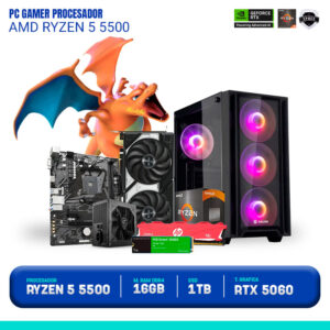 PC GAMER PROCESADOR AMD RYZEN 5 5500