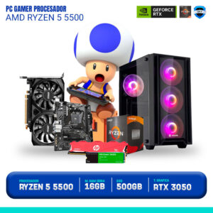 PC GAMER PROCESADOR AMD RYZEN 5 5500*