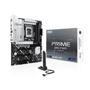 Placa Madre ASUS PRIME Z890-P WIFI, Chipset Intel Z890, LGA 1851, HDMI, DP, ATX Motherboard (51DL001)