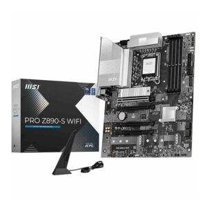 Placa Madre MSI PRO Z890-S WIFI, Chipset Intel Z890, LGA 1851, HDMI, DP, ATX Motherboard (51DL001)