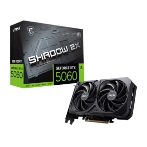 TARJETA DE VIDEO GEFORCE RTX 5060 MSI SHADOW 2X 8GB GDDR7