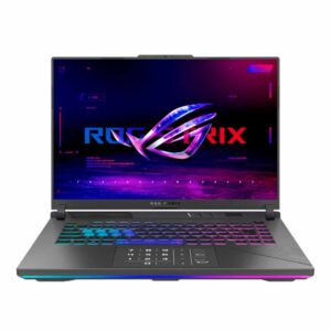 LAPTOP ASUS ROG STRIX G16 G614PR (90NR0NJ7-M002W0), AMD RYZEN 9-8940HX, SSD 1TB, RAM  16GB (2X8GB) DDR5, TARJETA GRAFICA RTX 5070 TI 12GB, 16" FHD+ (1920X1200) IPS 165 HZ, TECLADO: INGLES (AMERICANO), ECLIPSE GRAY, WINDOWS 11 HOME