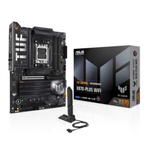 Placa Madre ASUS TUF GAMING X870-PLUS WIFI, Chipset AMD X870, Socket AMD AM5, ATX Motherboard (51DL001)