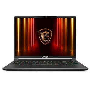 LAPTOP GAMER MSI STEALTH A16 AI+ A3XWHG-079US, 16” QHD+ OLED 240HZ, RYZEN AI 9 HX 370, RTX 5070 TI 12GB NVIDIA, 32GB RAM, 2TB SSD, WI-FI 7, WINDOWS 11 HOME