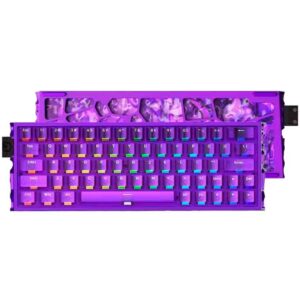 TECLADO MAGNETICO IROK MG63 PURPLE